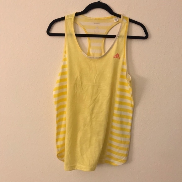 adidas Tops - Adidas Striped Tank Top